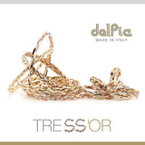 DelPia, Orecchini in Oro intrecciati collezione TRESS'OR